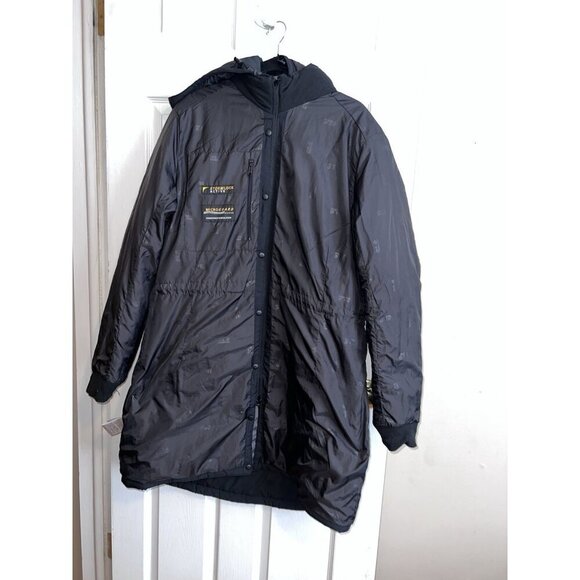 JACK WOLFSKIN Women Quilted Jacket SInsulated Hooded STORMLOCK MICROGUARD Sz XXL - Picture 3 of 16